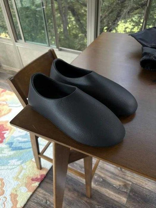 Новые шлепанцы - слайды yeezy (yzy sl-01 black) с америки 11US-30cm