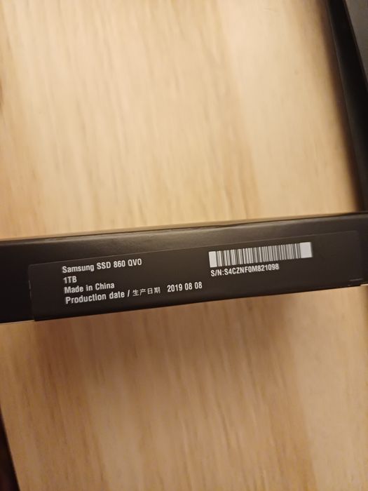 Samsung V-nand ssd 860 QVO