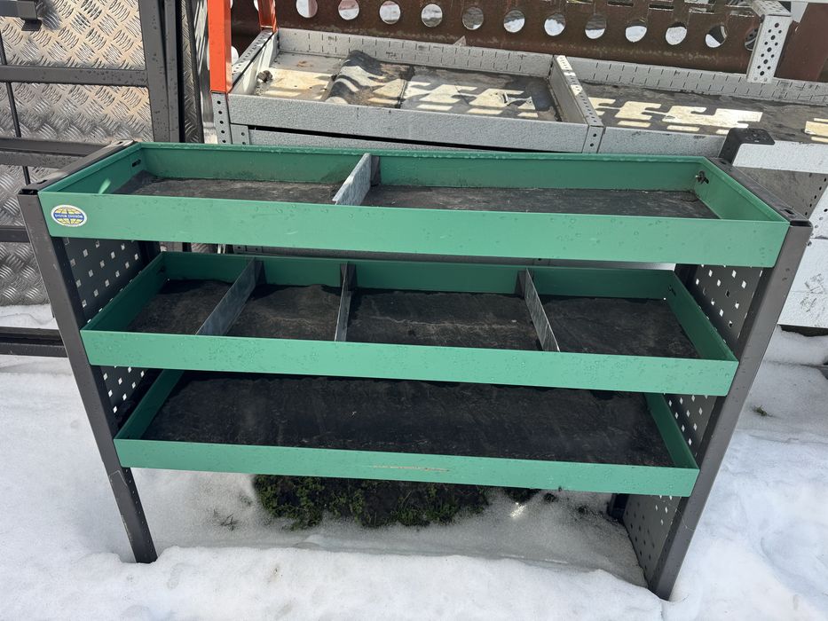 Професійна система стелажів, полок, шкаф для речей і інструментів