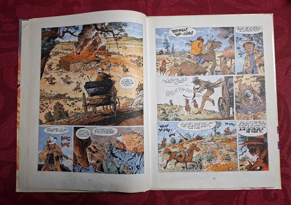 5 Albuns Série Comanche em francês