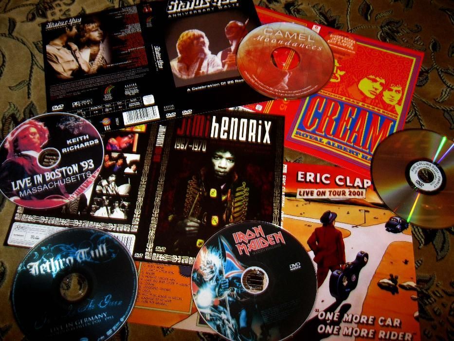 DVD музыка коллекционные