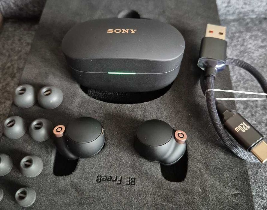 Sony WF-1000XM4 nowe baterie 9 godz