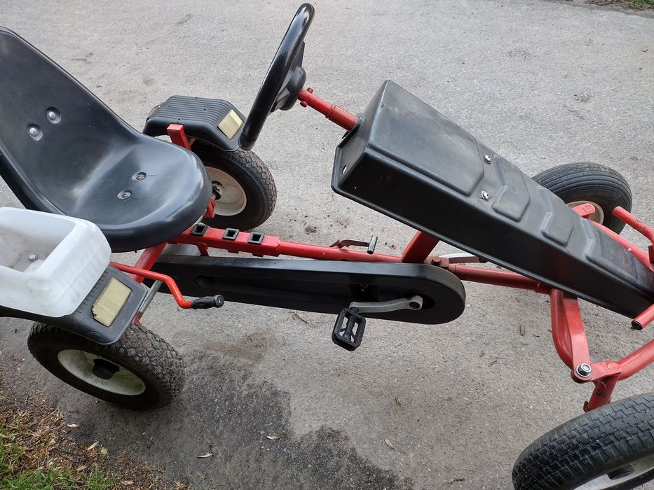 Duży gokart na pedały