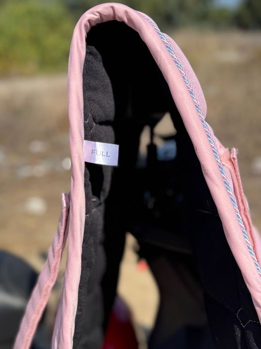 Suador Rosa Glitter Para Cavalo