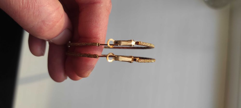 Сережки кольца украшение