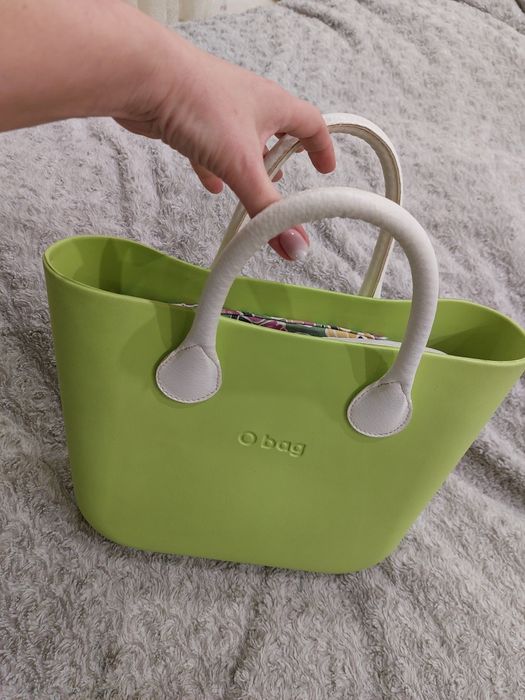 Torebka o bag limonkowa