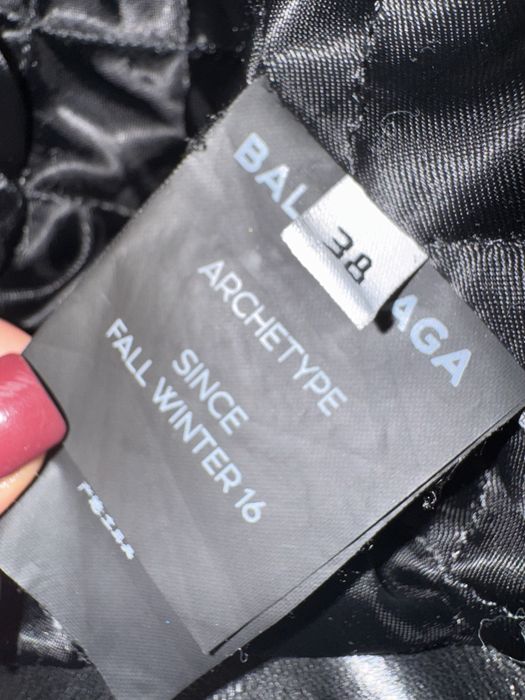 Кожаная куртка Balenciaga оригинал