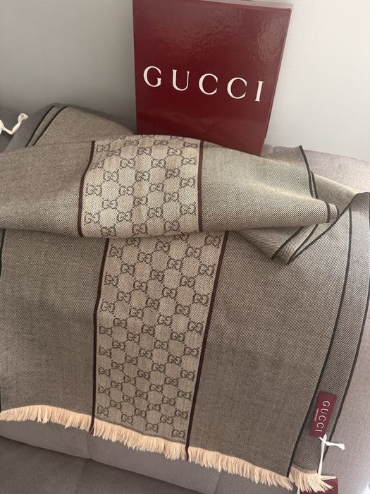 Nowy duzy Szalik Gucci