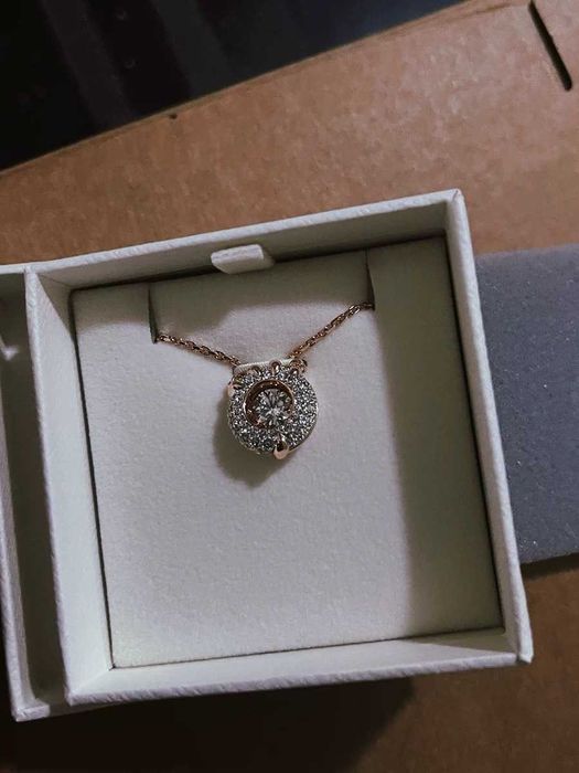 Naszyjnik z pazurami smoka Swarovski