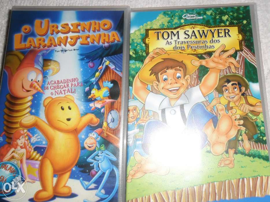 Vários filmes em VHS