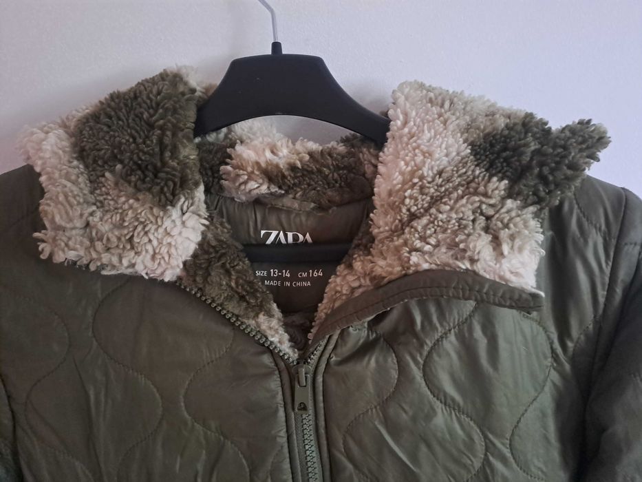Płaszcz zimowy ZARA  13-14 lat, 164 cm