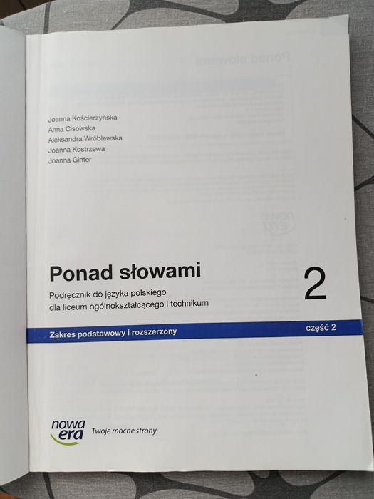Zestaw Ponad słowami 2 część 2 i Prosto do matury 2