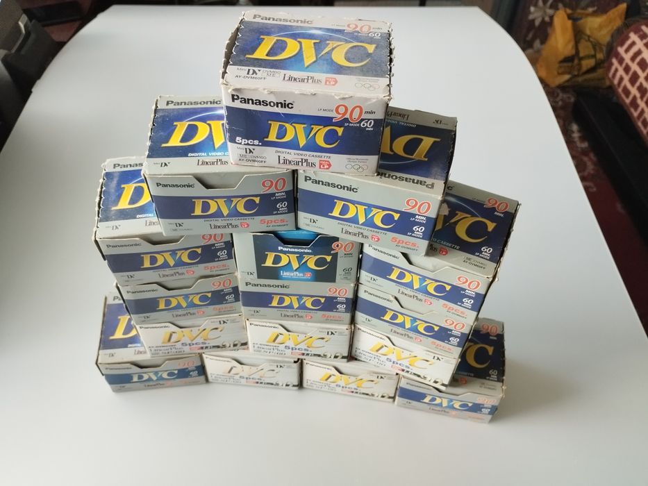 Цифровые Кассеты Mini DV. Видеокассеты. Sony. Panasonic. TDK.