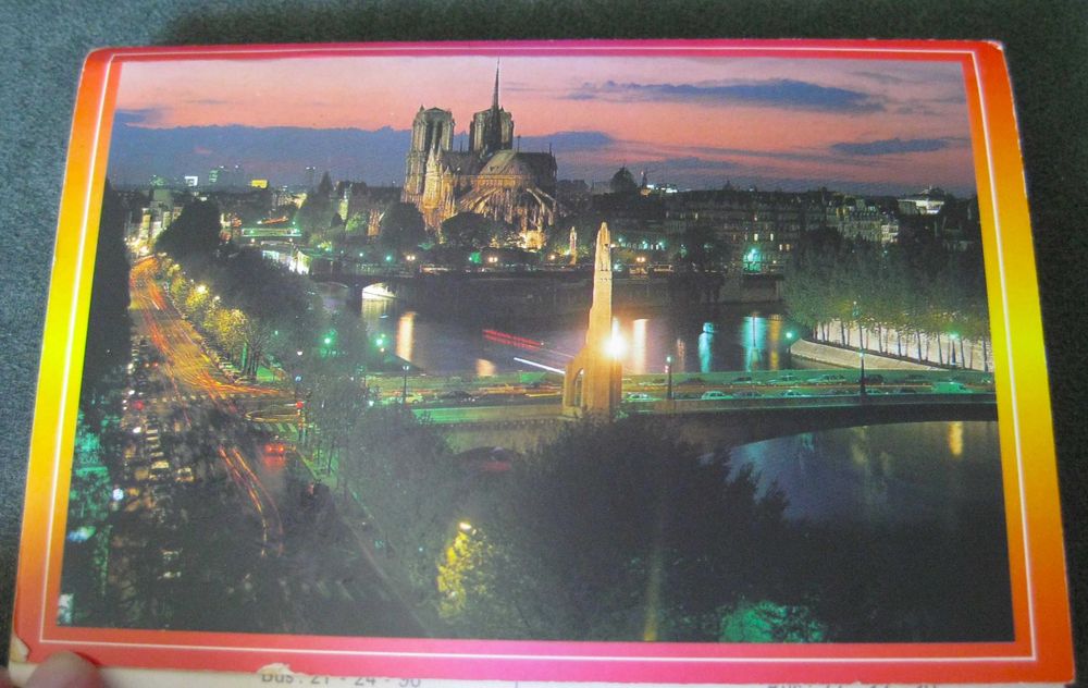 Conjunto de 16 Postais de Paris