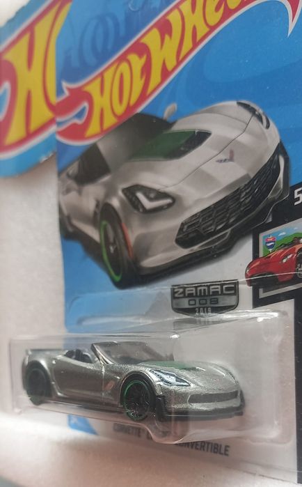 Corvette c7 z06 convertible Zamac hot wheels