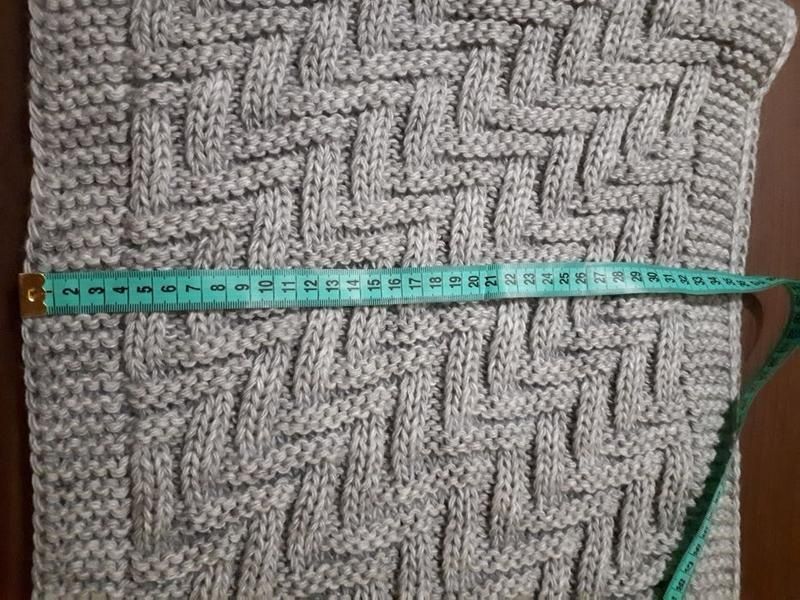 Женский шарф-хомут снуд