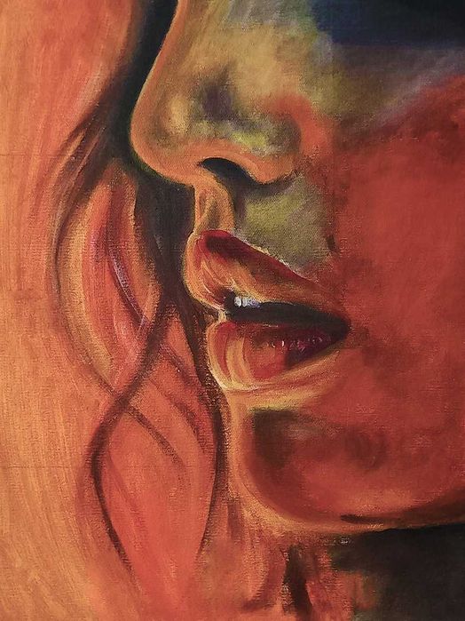 Portret kobiety Obraz ręcznie malowany