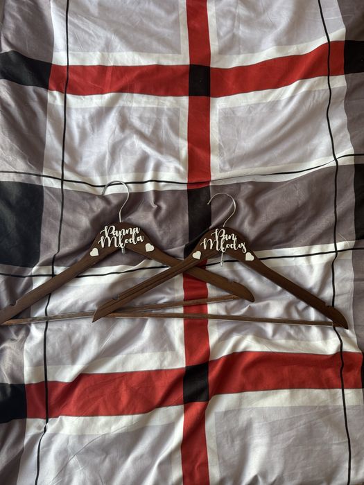 Wieszaki slubne- Pan Młoda Panna Młoda