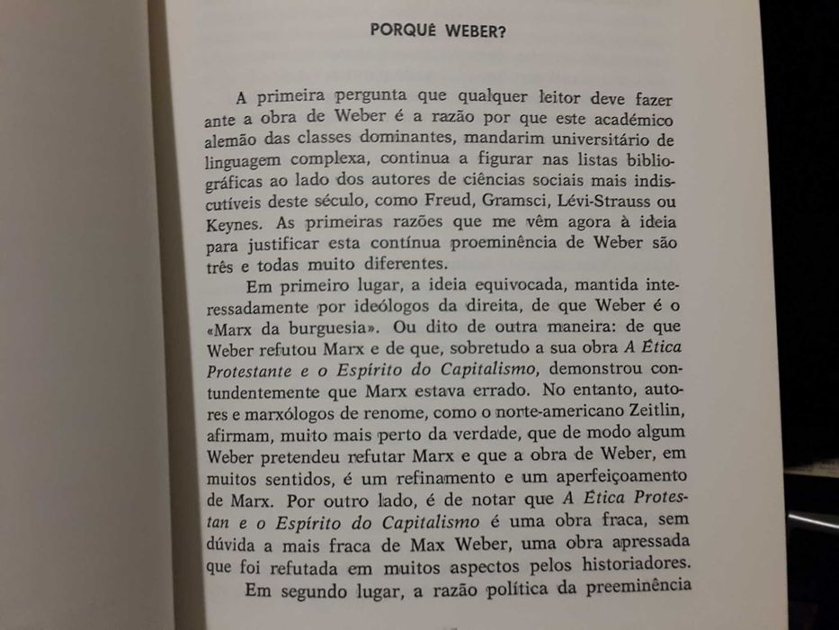 Conhecer Max Weber e a sua obra64729625146755122