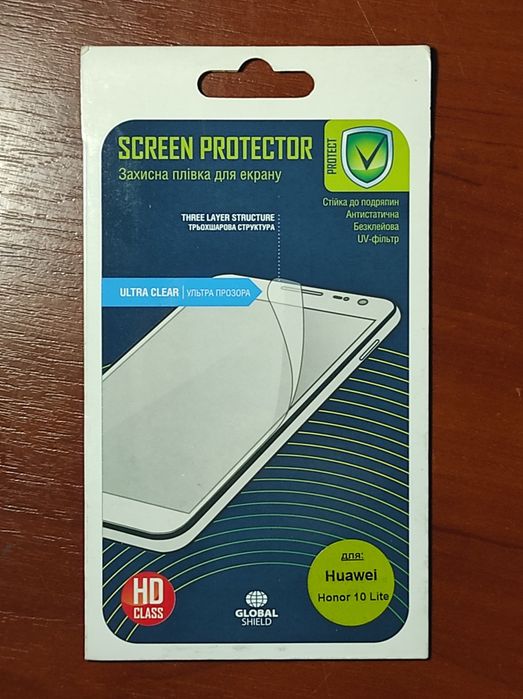 Захисна плівка для екрану Huawei Honor 10 Lite
