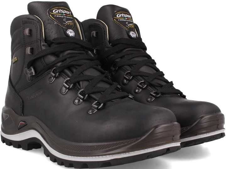 Ботинки Grisport 13701 D14WT(-30*) кожаные черные