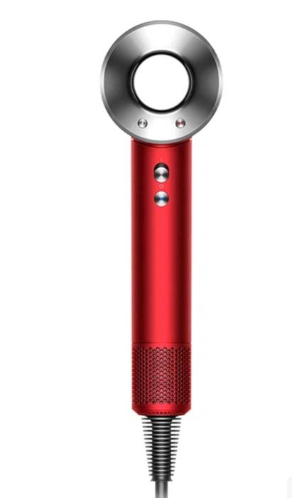 фен для волосся з 5 насадками Дайсон Dyson Supersonic HD07  Red/Nickel