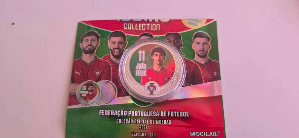 Moedas Seleção Portuguesa
