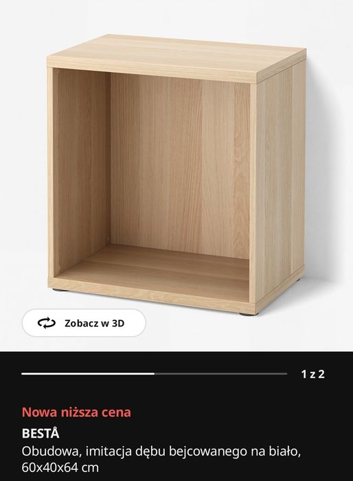 Besta Ikea i półka