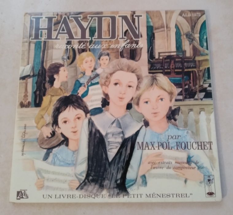 LP + livro de música infantil anos 60