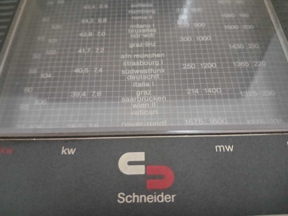 aparelhagem Schneider TS 1873
