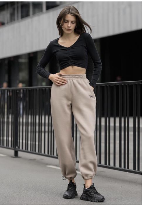 Спортинвні штани джогери Staff на флісі