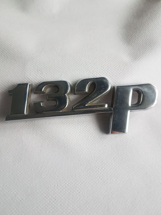 Fiat 132p znaczek emblemat unikat  kolekcjonerski