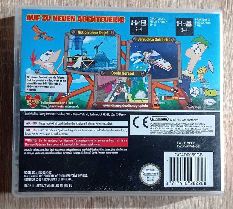 Gra Phineas and Ferb DS