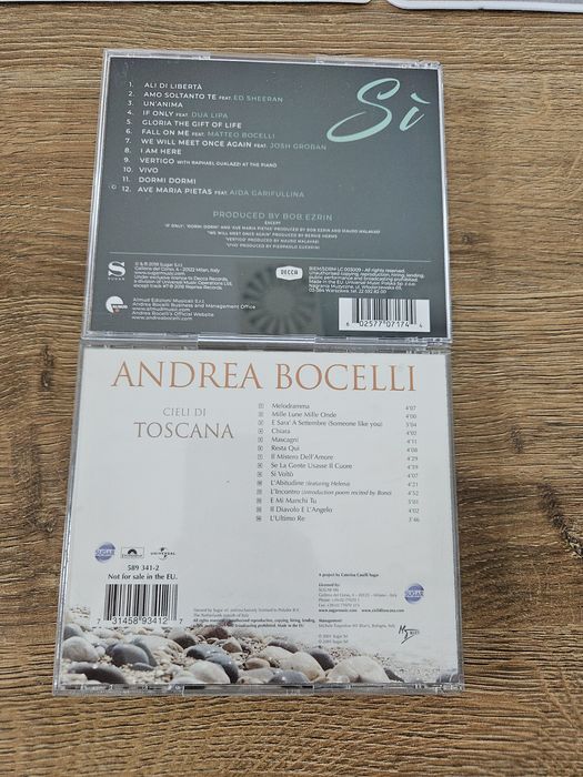 Andrea Bocelli Zestaw 2cd