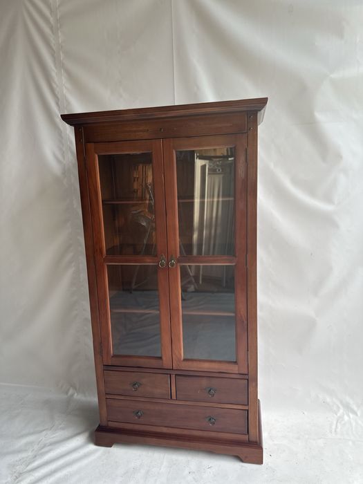 Komoda - witryna palisander