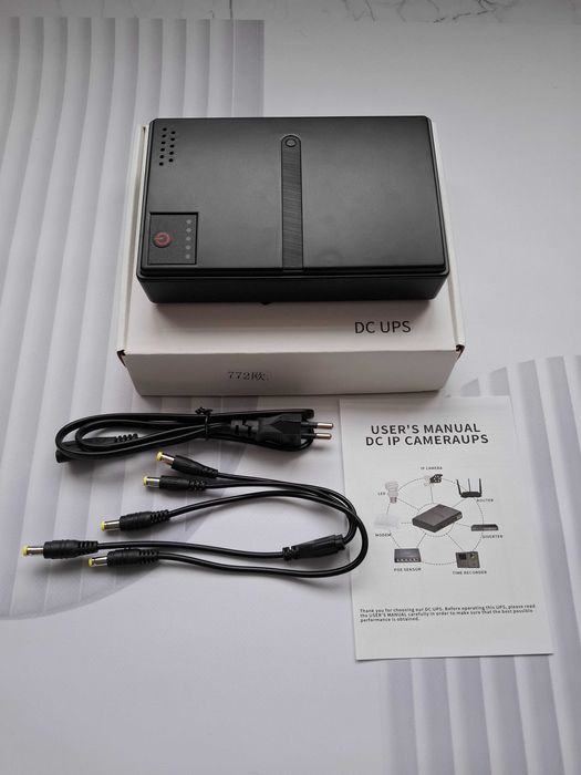 PowerBank для роутера DC1018P ДБЖ UPS 10400mAh 18W 5V/9V/12V Повербанк