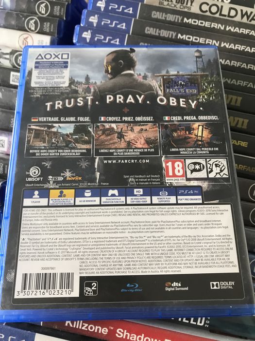 Farcry 5 pl gra na ps4 gry playstation ps5 far cry jak gta dobre ceny