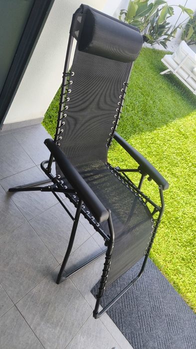 2 Cadeiras reclináveis jardim
