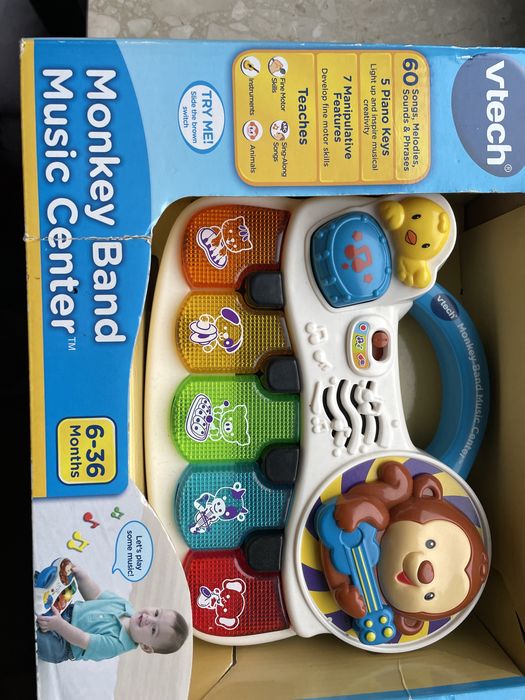 Vtech wesołe pianinko zabawka interaktywna