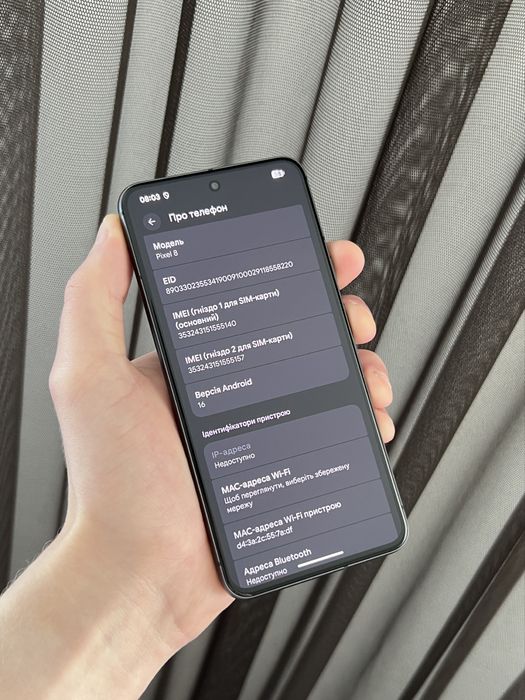 Google Pixel 8 | 8/128 | Neverlock | Obsidian | ІДЕАЛЬНИЙ СТАН !