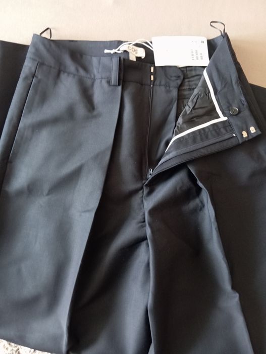 Широкі брюки Cos 40L, ХЛ, котонові банани Massimo Dutti Л'ХЛ