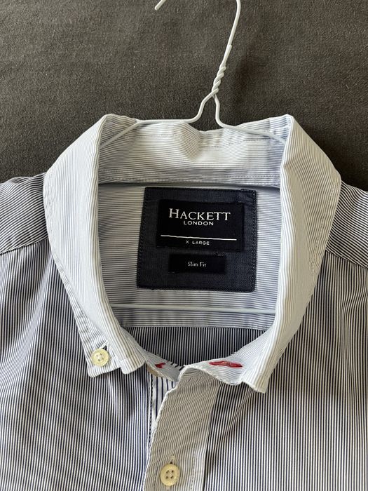 Hackett shirt, size XL, slim fit, as new!