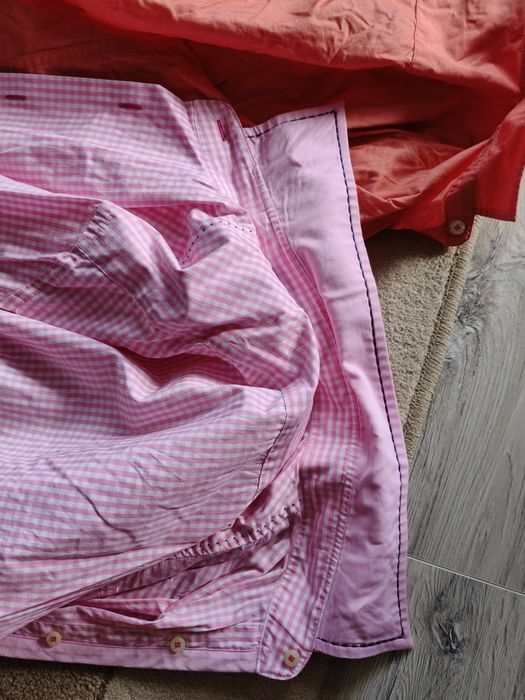 Pakiet koszul męskich długi rękaw rozmiar M i L