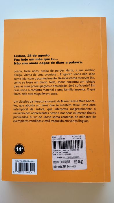 Livro A Lua de Joana
