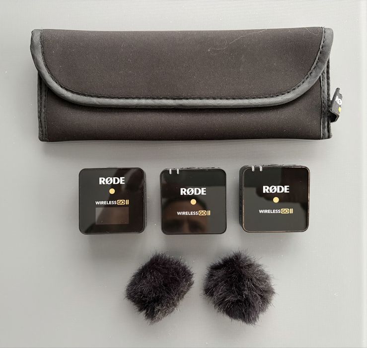 Rode Wirelless GO II - cały zestaw