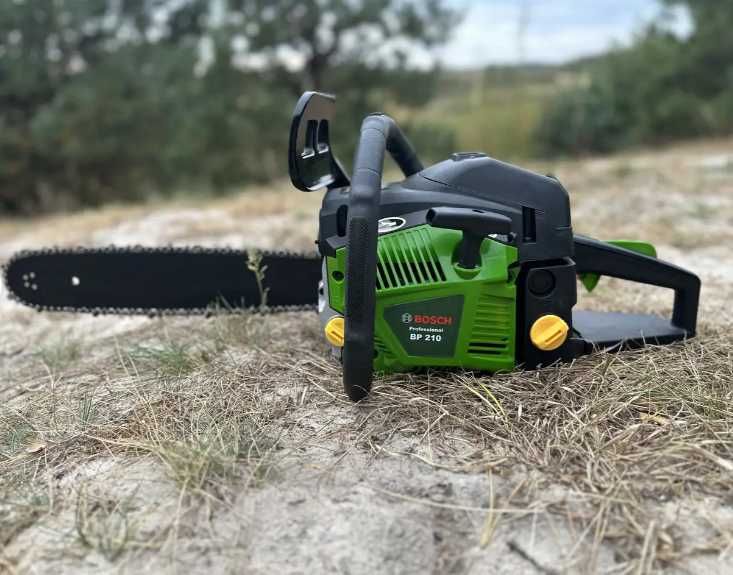 Бензопила Бош BOSCH 6.3 кВт, Цепная пила Бош шина 45 см