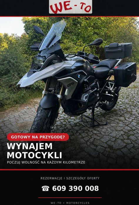 BMW R1250 GS **wynajem**