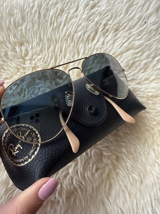 Okulary ray ban aviator ombre