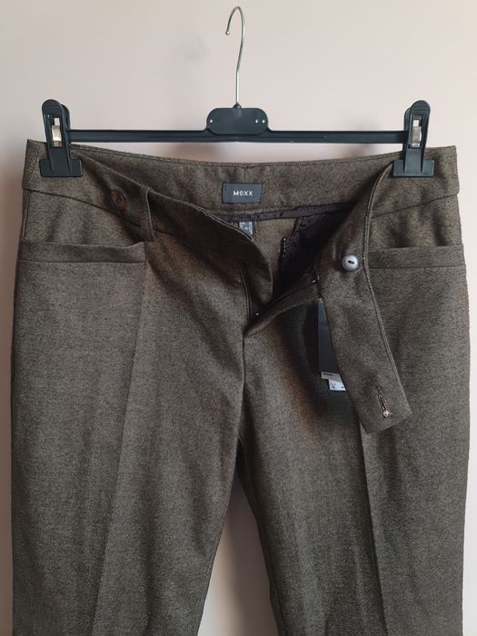 Spodnie brązowe cygaretki