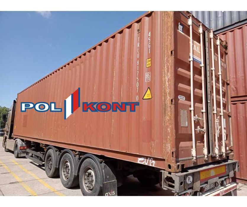 Kontener magazynowy transportowy morski 40 HC - MP